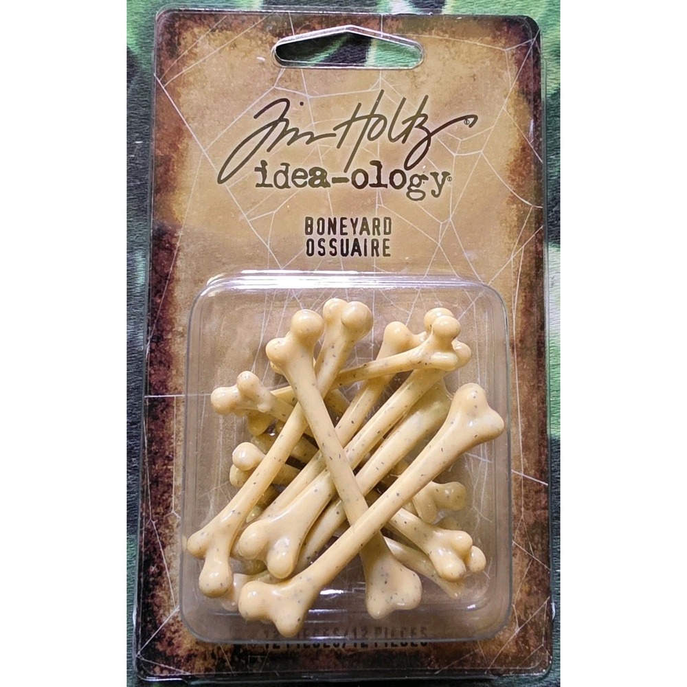 Tim Holtz Boneyard Idea-ology Halloween Skeleton Bones TH94391